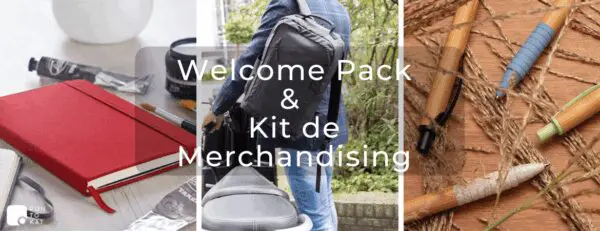 Welcome pack y kits corporativos para empresas