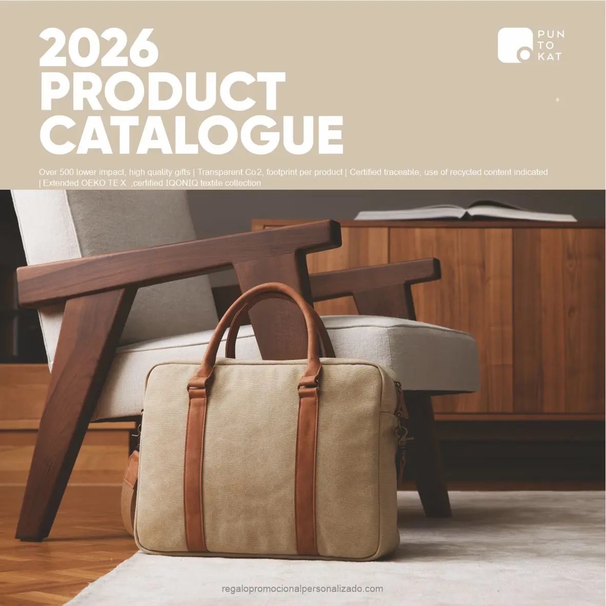 Catálogo de regalos corporativos premium 2026 con logo de empresa