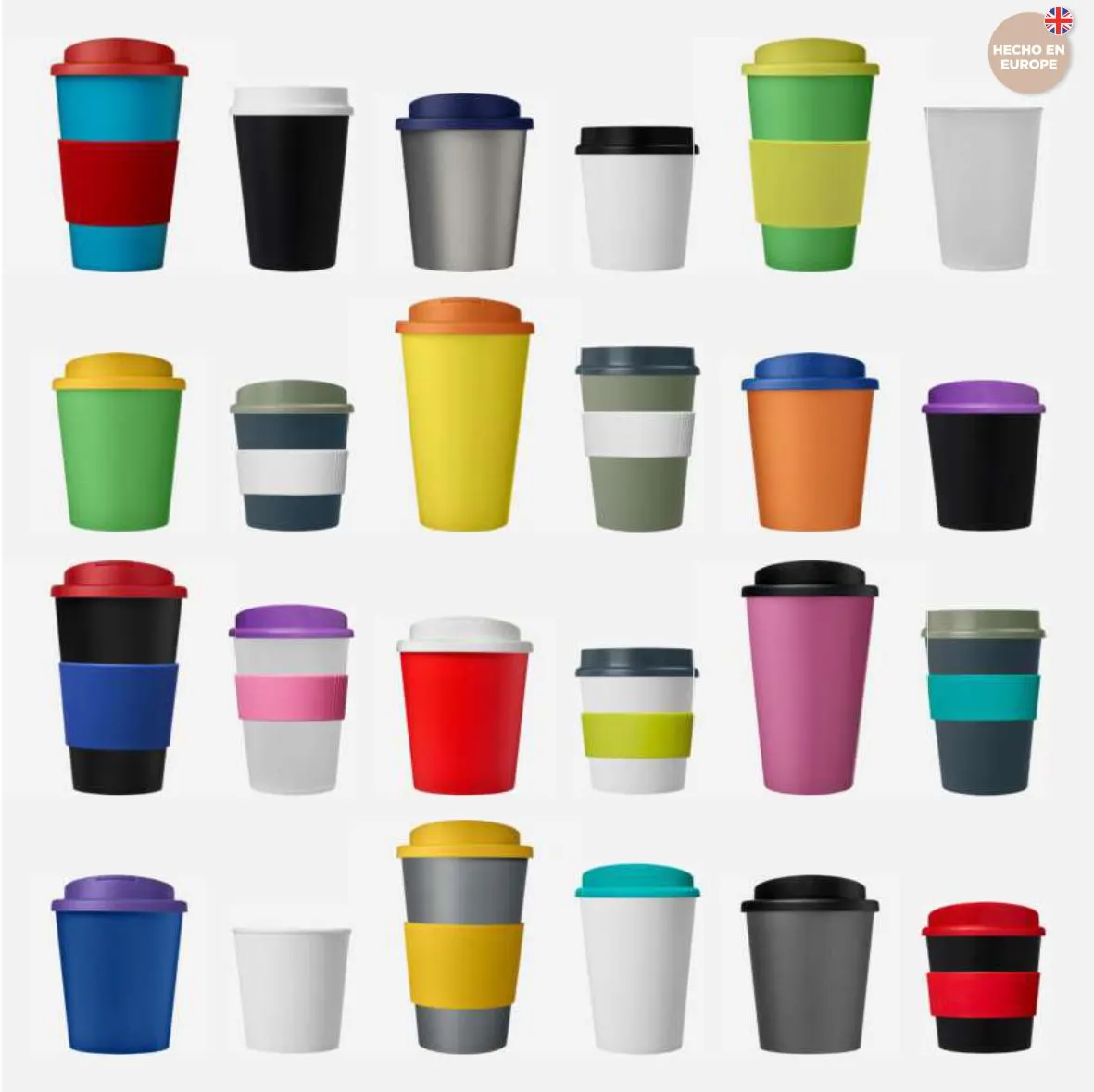 Vasos americanos totalmente personalizados