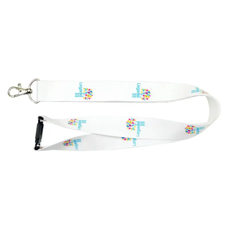 Lanyards con mosquetón y cierre de seguridad personalizados