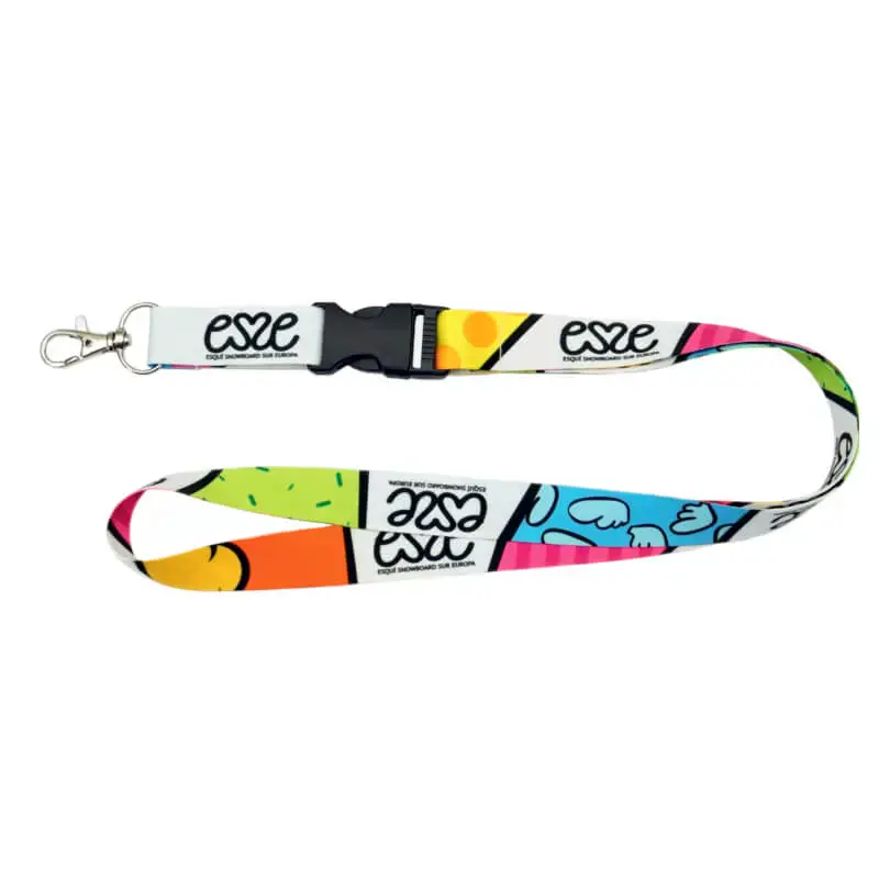 Lanyards y cintas porta acreditaciones para empresas