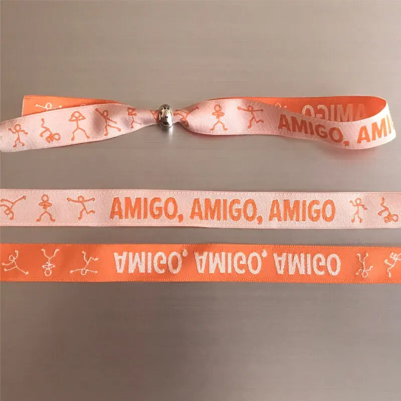 Pulseras tejidas personalizadas - Artículo de fabricación